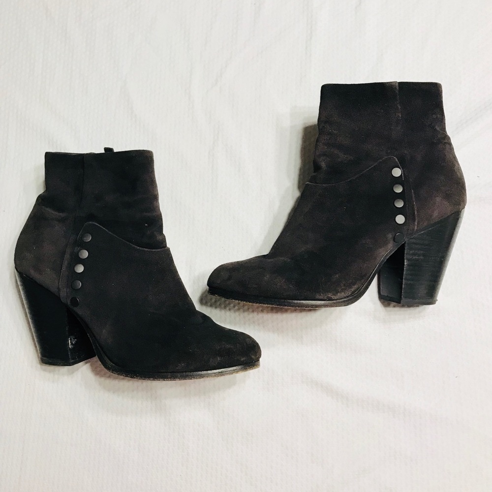 Rag & bone suede boties‎